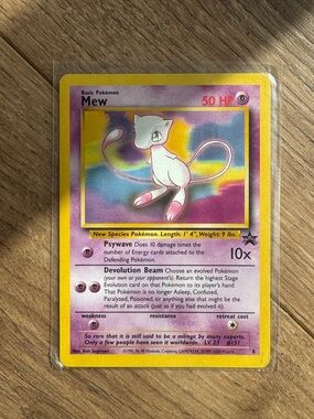 Mew Pokémon Trading Card 1999